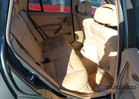 2008 BMW X3 3.0Si from USA, damaged, VIN WBXPC93418WJ16988